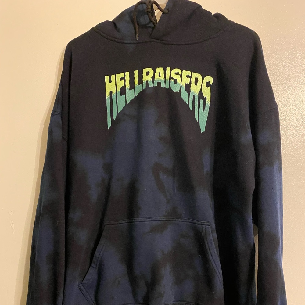 Tie dye assholes live forever sweater